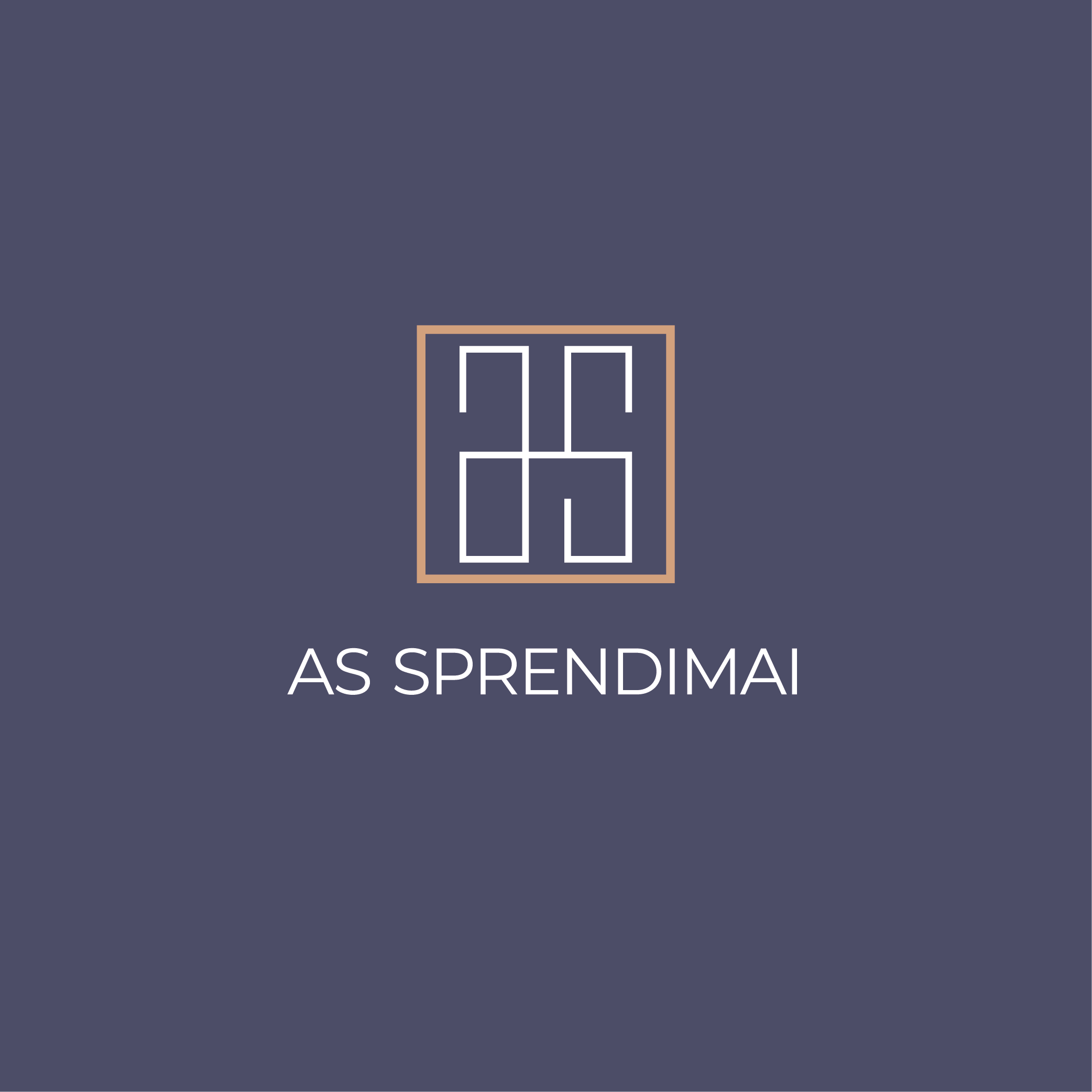 AS sprendimai-spalvotas logo su fonu